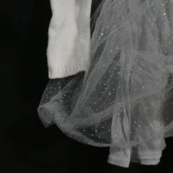 DRESSED UP By GYMBOREE | 2T | One Piece Knit Top Dress with Tulle Skirt - Picture 6 of 16